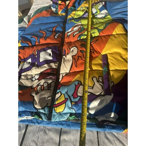 NEW Members Only X Nickelodeon Rugrats Puffer Winter Jacket Size Men's Large - Picture 8 of 16